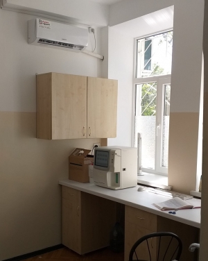 В амбулаториях Покрова появляются кондиционеры
