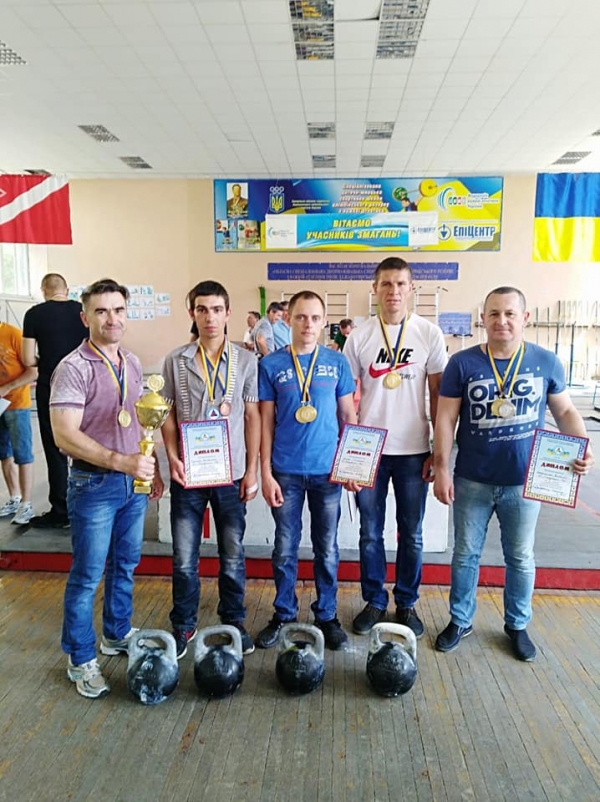 Гиревики ГОКа выиграли Всеукраинскую спартакиаду