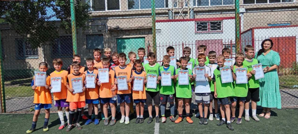 Юні футболісти відзначили Олімпійський день спортивним святом
