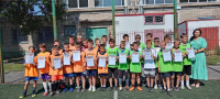Юні футболісти відзначили Олімпійський день спортивним святом