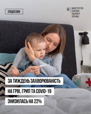 Віруси грипу циркулюють у 23 регіонах країни