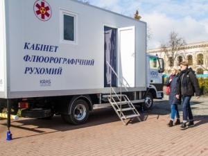 Жителям Рудника, Шолохово и Чертомлыка предлагают пройти обследование на передвижном флюрографе