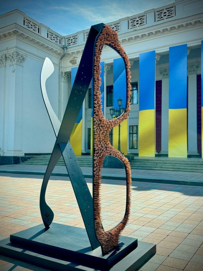 В Одесі відкрили експозицію італійських та місцевих митців, зроблену із куль