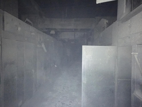 Из-за пожара на энергообъекте Марганец остался без света