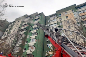 На пожежі надзвичайники врятували дитину