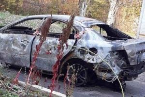 Поджог автомобиля на Чиатурской. У полиции есть подозреваемый
